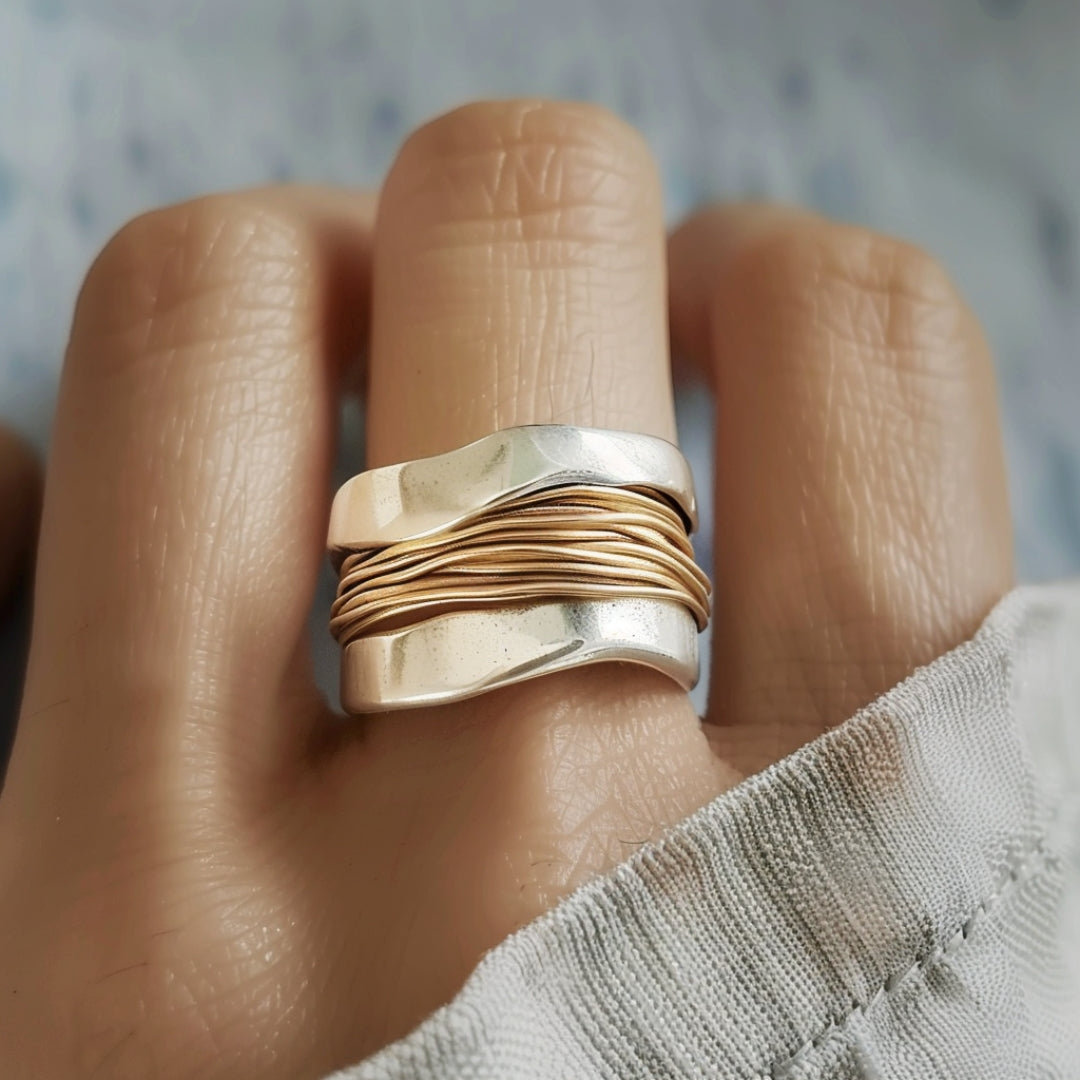 Elegant Trådet Designring