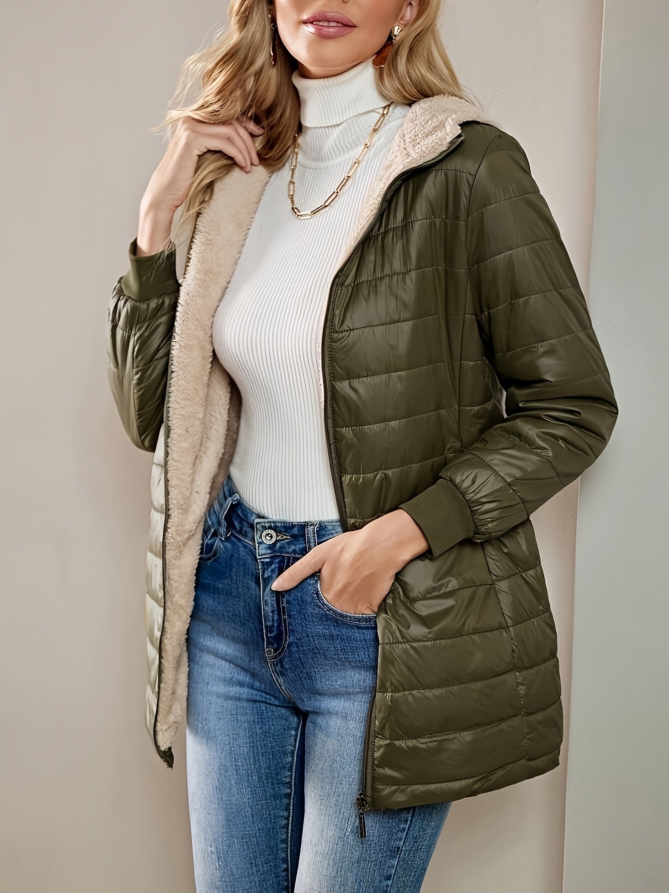 Enrica | Lang casual frakk
