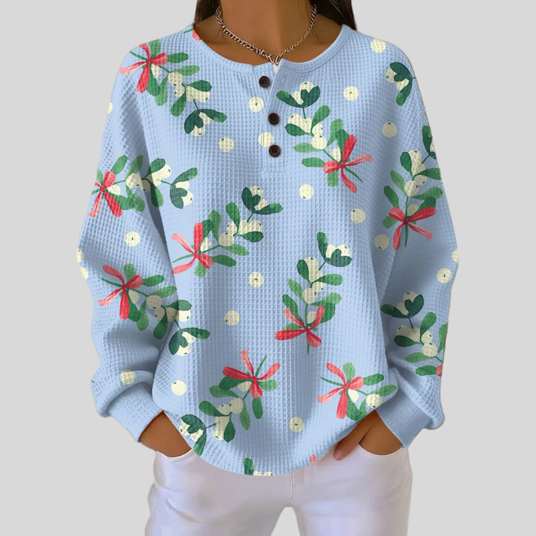 Edalynn™ | Joulumotiivinen Sweatshirt
