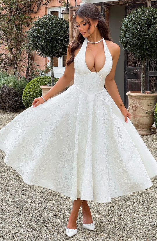 Catalina™ | Romantisk Midi Kjole