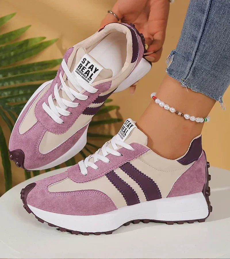 Stilige Sneakers med Ultimat Brukskomfort (rosa)