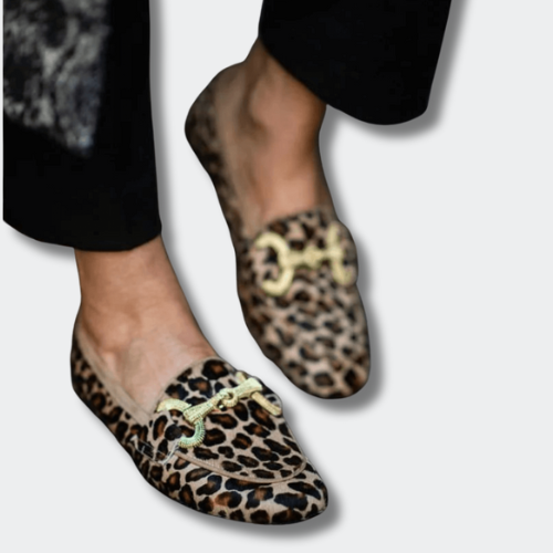 Carla™ | Leopard Mokassin