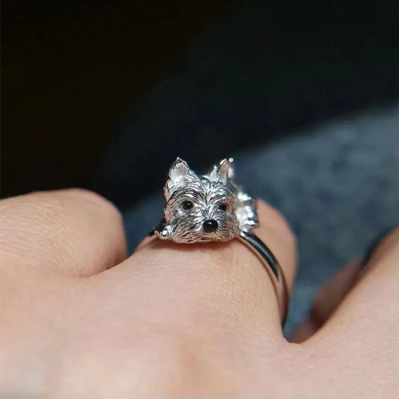 Tobby — ring med hundemotiv