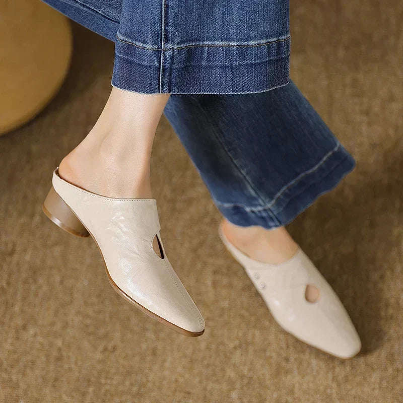Fenella | Hienostuneet Slip-On Mules