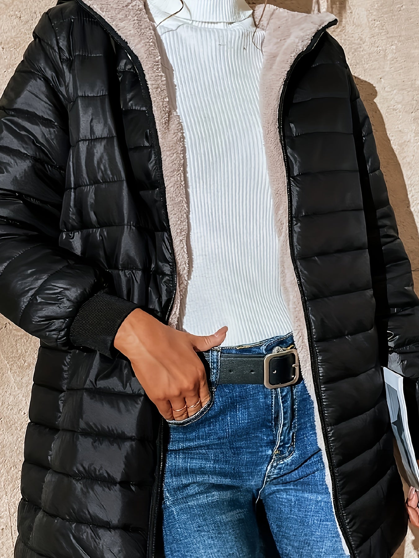 Enrica | Lang casual frakk