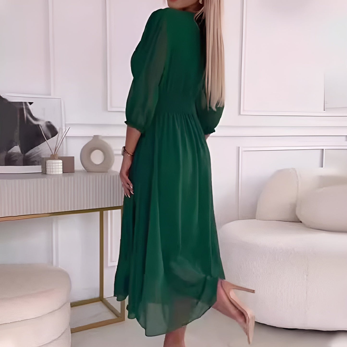 Sterre™ | Elegant Wikkelkjole