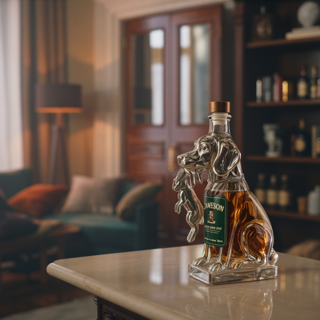 Whiskeyflaske - Hundeutgave