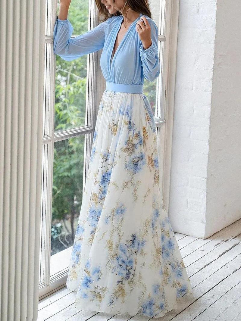 Kennedy™ | Uanstrengt Blomster Maxi Kjole