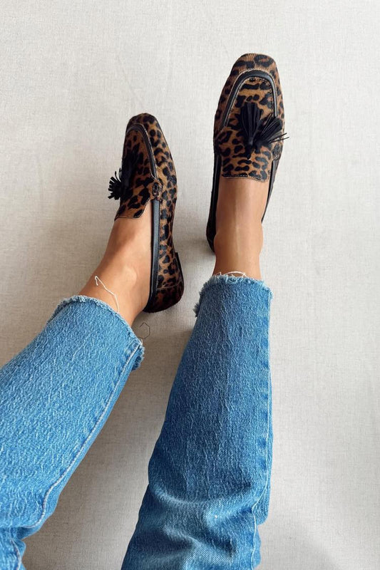 Sylvie™ | Mokasiner med Frynser