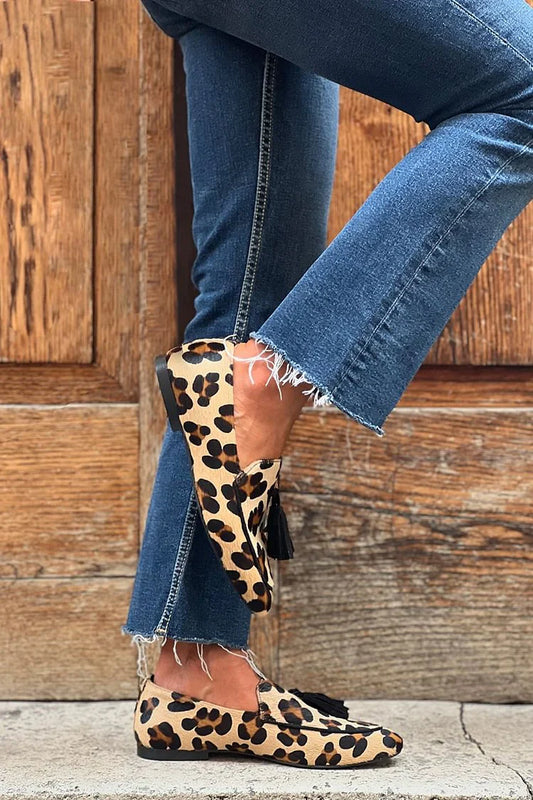 Colette™ | Mokasiner med Frynser