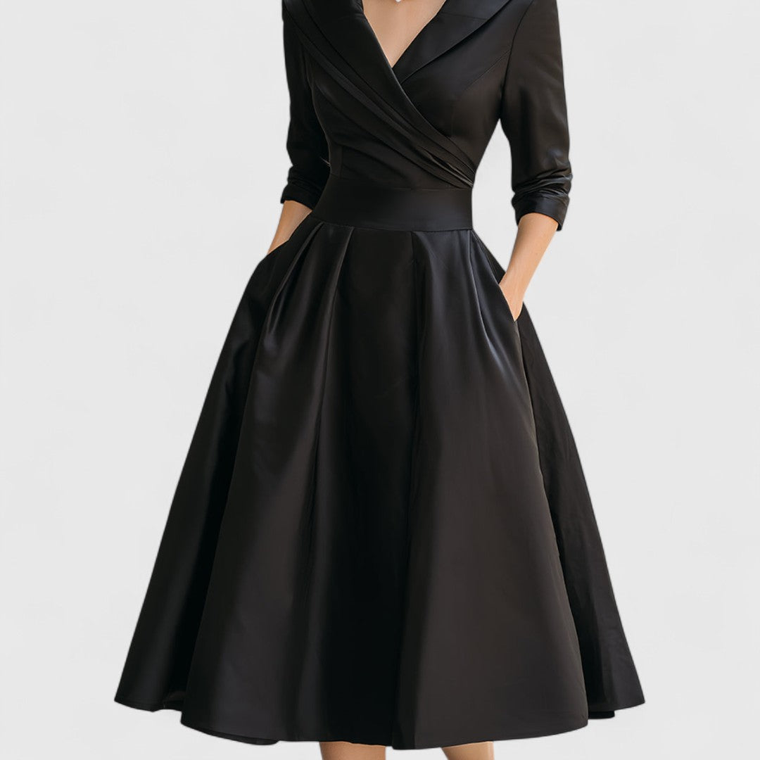 Teresa™ | Midi-kjole med en elegant snitt og en flatterende silhuett
