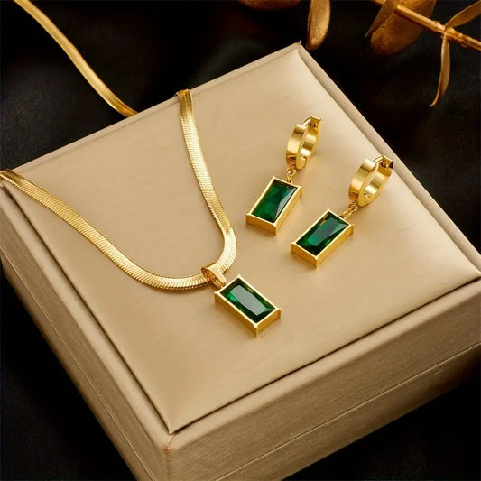 Elegant Iselotte Verdain Smykkesett