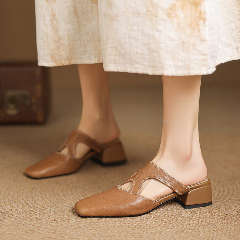 Wynne | Elegantti Loivakorkoiset Mules