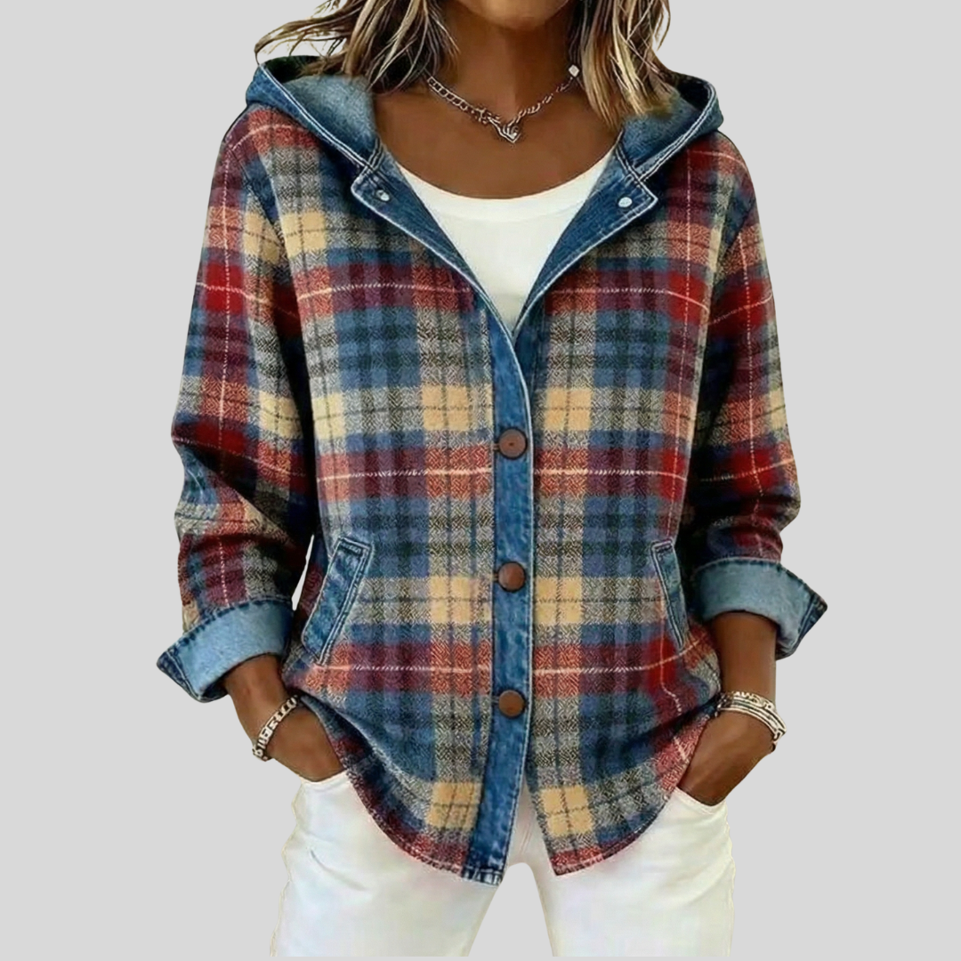 Hildred™ | Vuorattu Ruudullinen Shacket