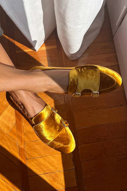 Aurore™ | Mokasin i semsket skinn