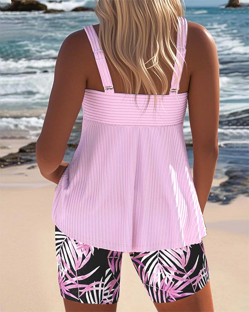 Laluna® | Fargerik Tankini Sett