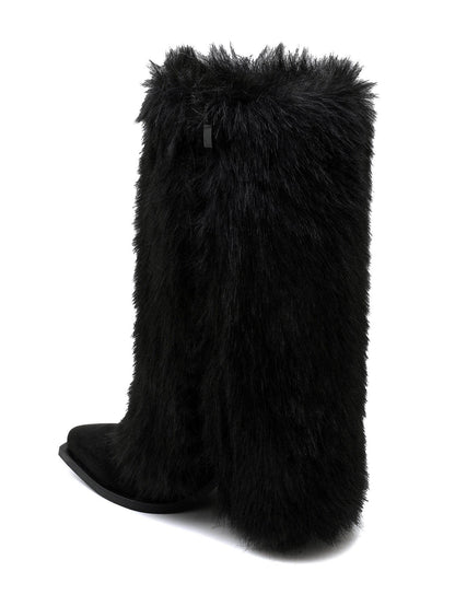 Fury Cover Svart Støvler