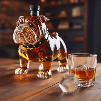 Whiskyflaske - Bulldogutgave