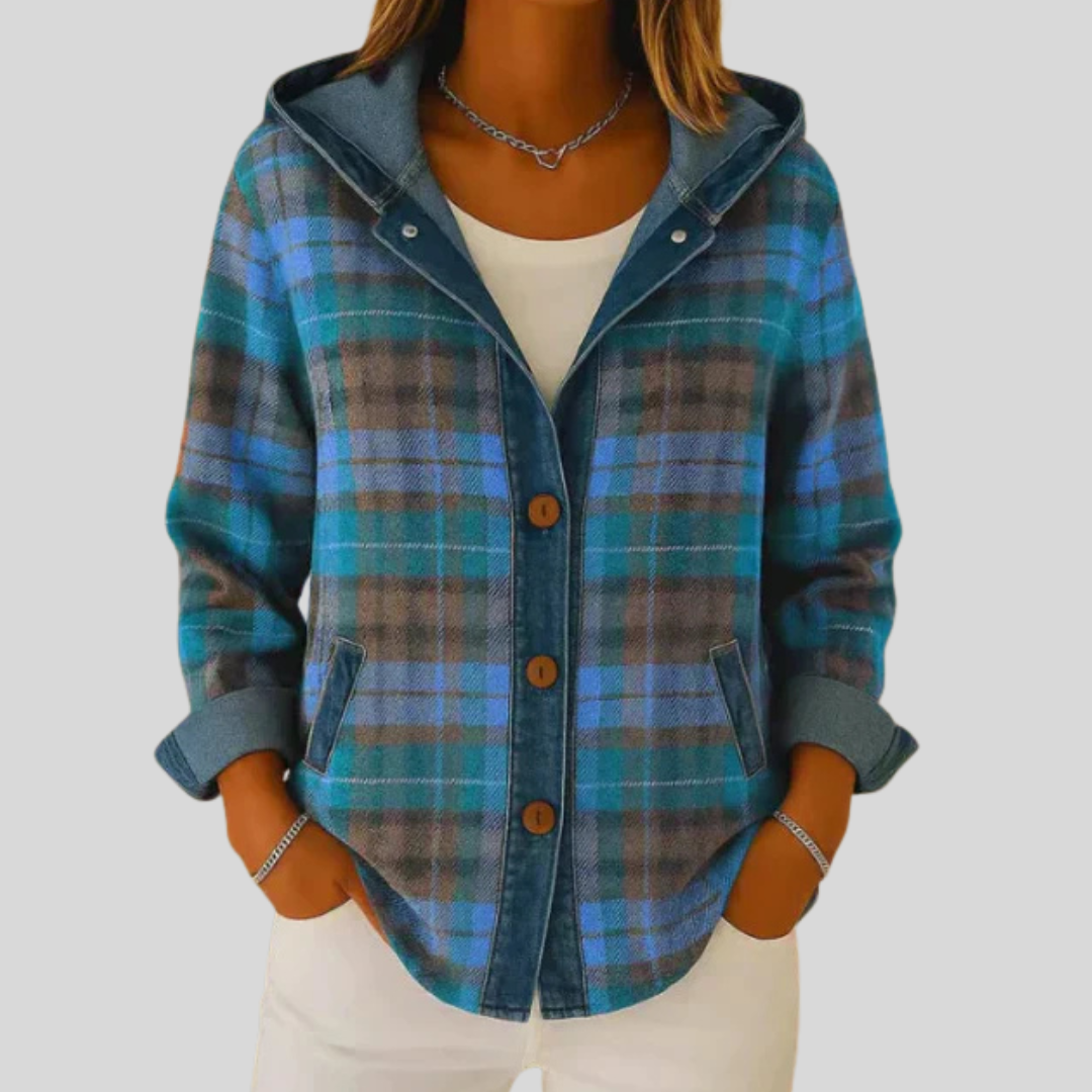 Hildred™ | Vuorattu Ruudullinen Shacket