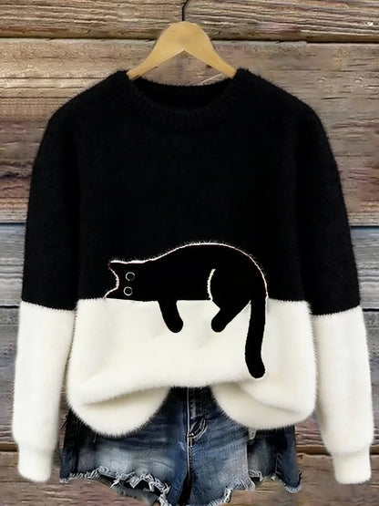 Lottie | Mukava Yliompelusvillapaita