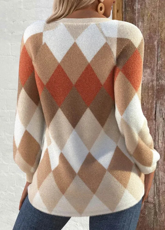 Signo | Rutete Punkt med Knappe Detalj