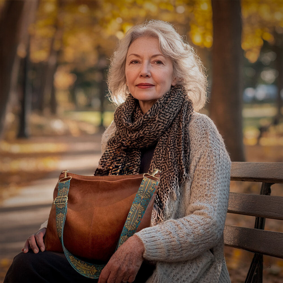 Freya | Tidløs vintage skulderveske