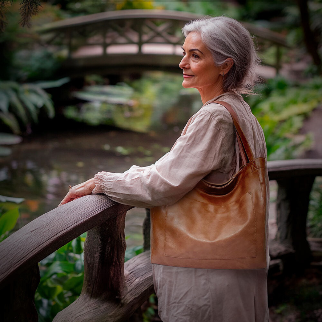 Ringelblume | Squisita Luksus Crossbody-veske i Mykt Materiale