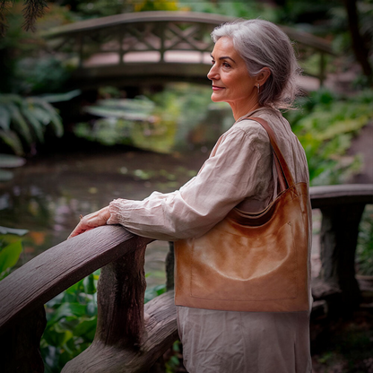 Ringelblume | Squisita Luksus Crossbody-veske i Mykt Materiale