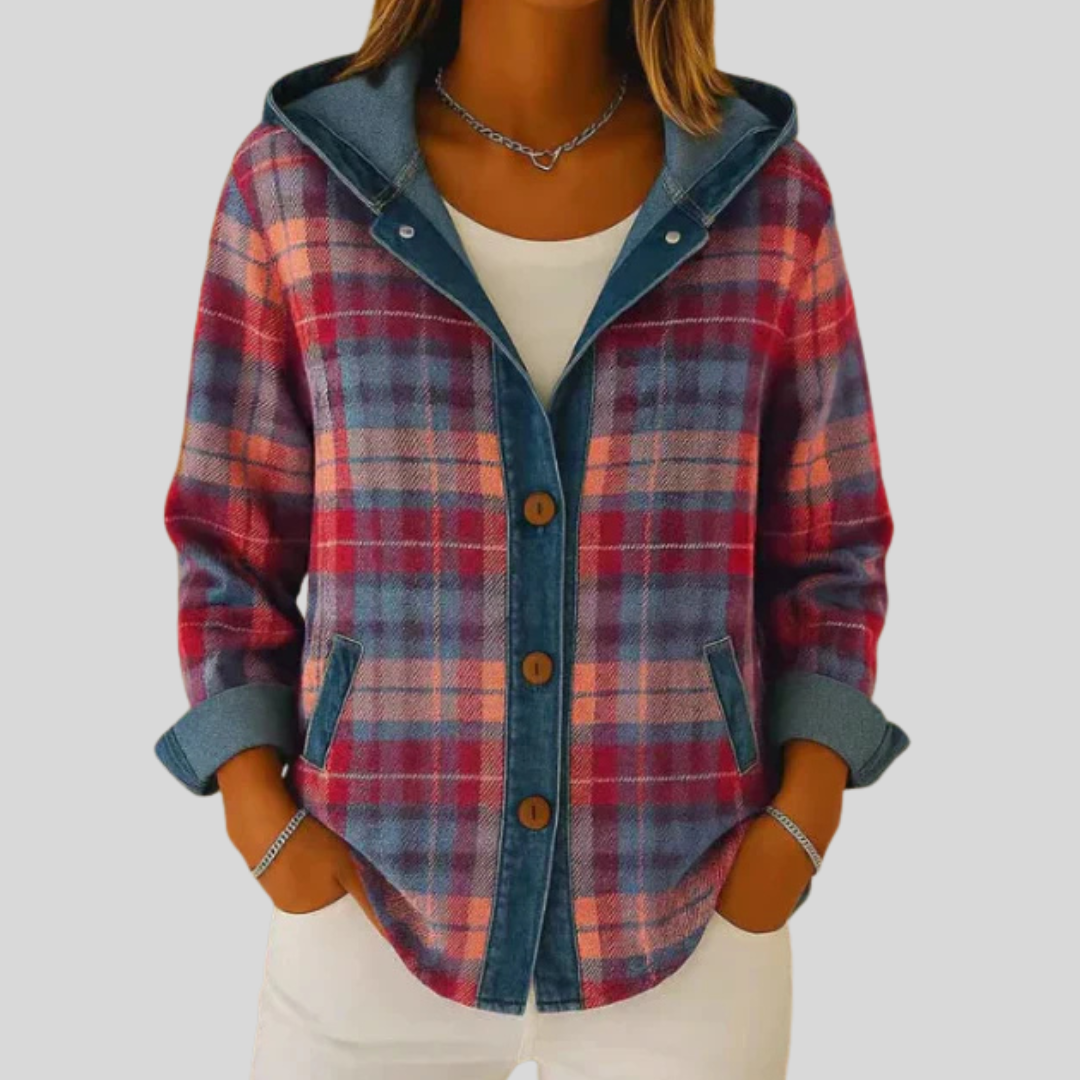 Hildred™ | Vuorattu Ruudullinen Shacket