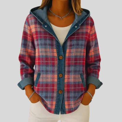 Hildred™ | Vuorattu Ruudullinen Shacket