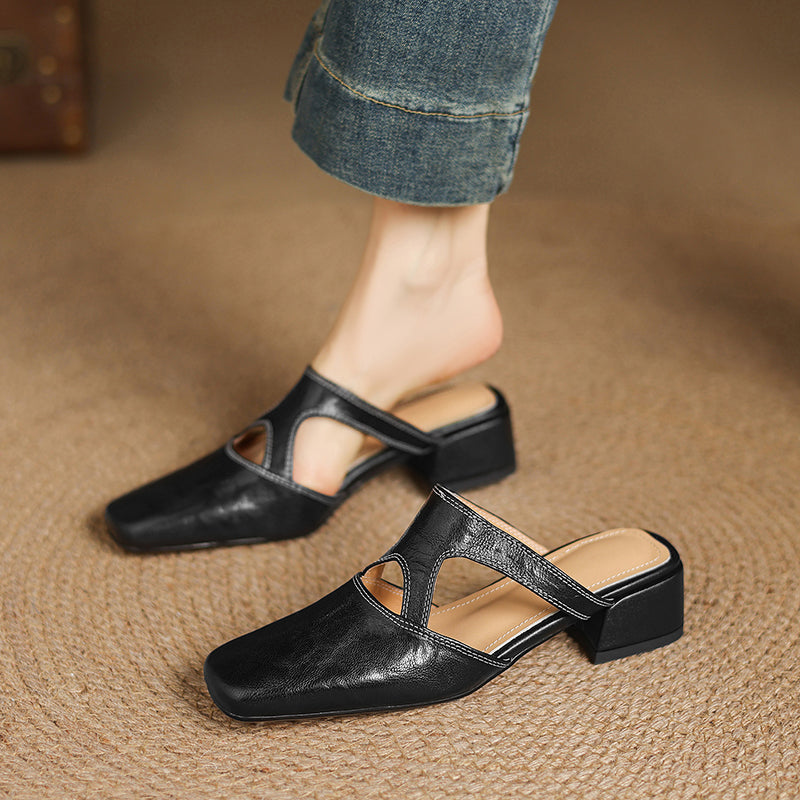 Wynne | Elegantti Loivakorkoiset Mules