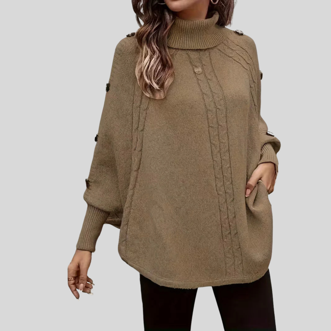 Norelle™ | Korkea Kaula Neulepaita
