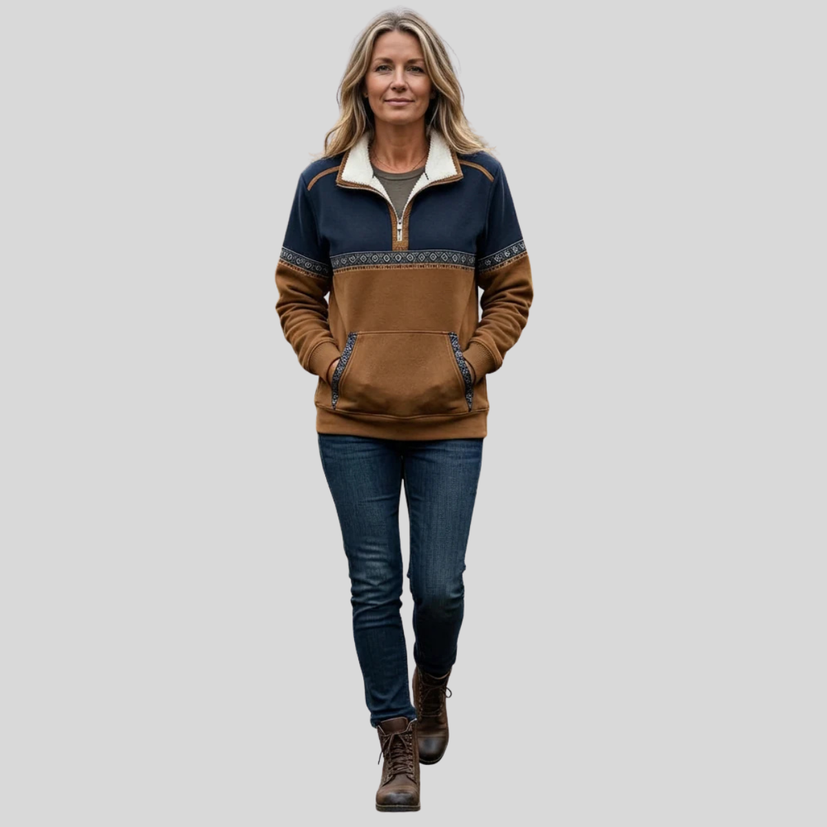 Alvette™ | Sherpa Kaulus Puolivetoketjupusero