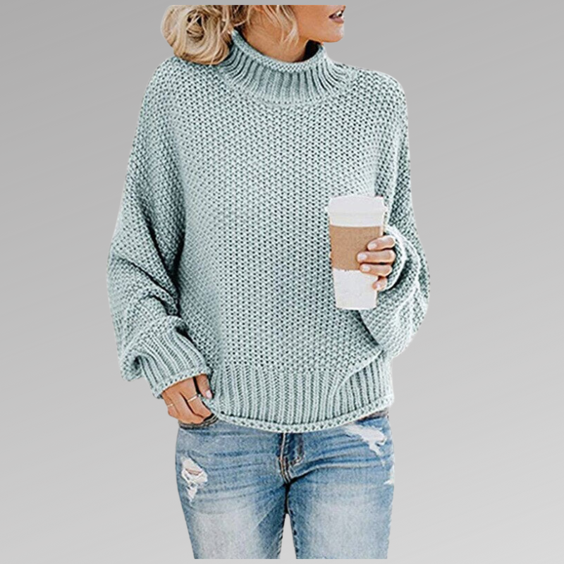 Valerianne | Elegant Høyhalset Genser