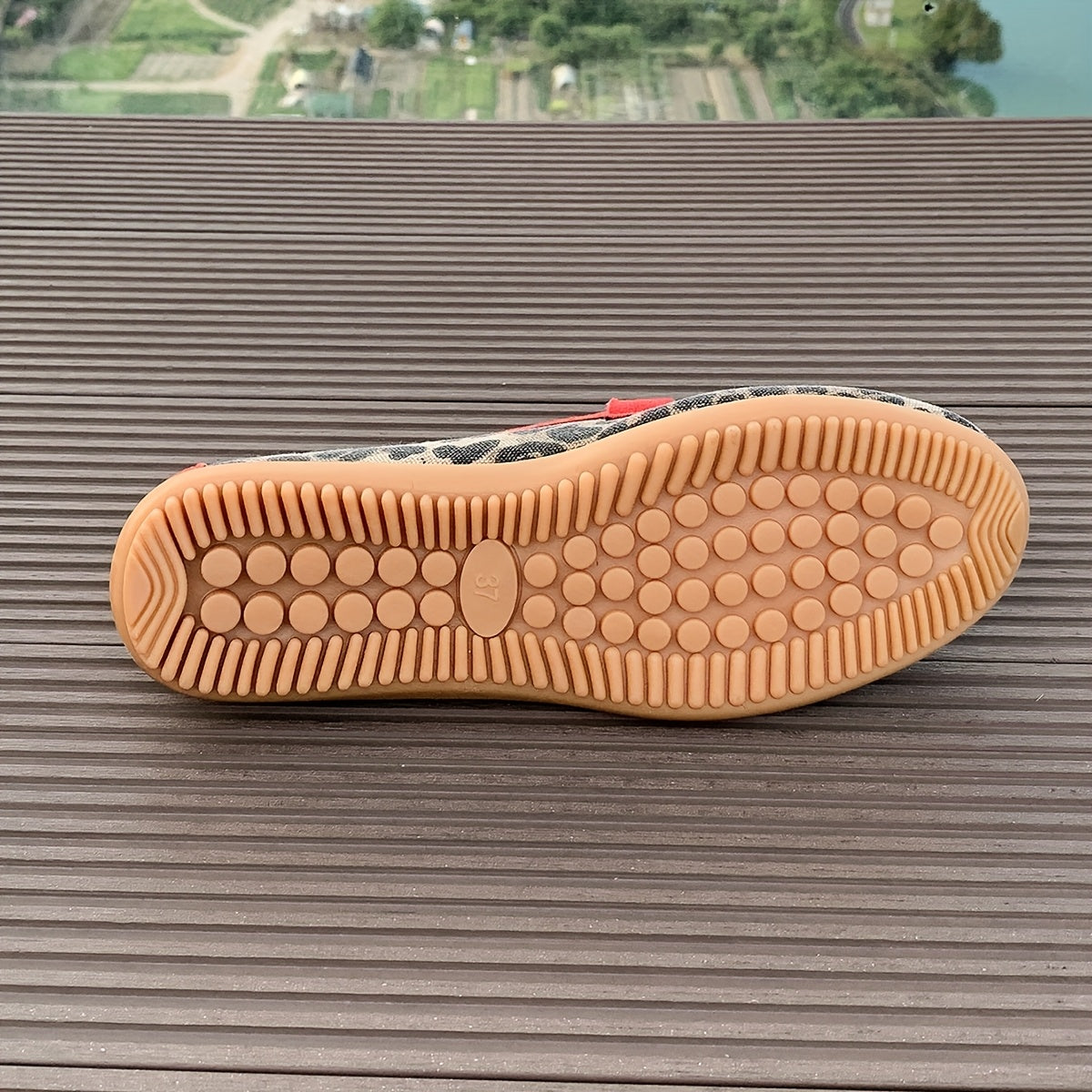 Aimee™ | Rød Leopard Mokasin