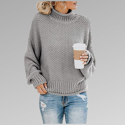Valerianne | Elegant Høyhalset Genser