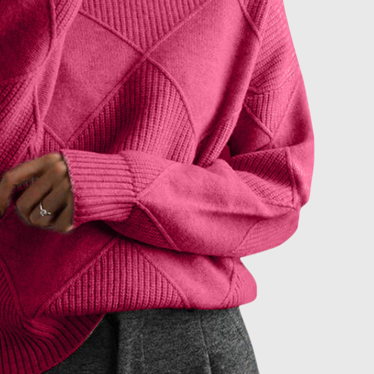 Angela™ | Turtleneck Genser