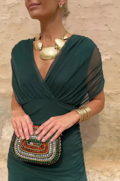 ISABELLA | Elegant Maxi Kjole med Smigrende Midje og Tidlaus Klasse
