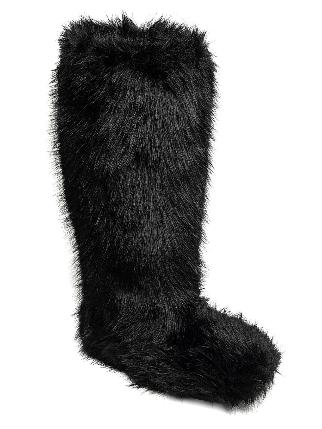 Vinter Arktiske Svarte Støvler