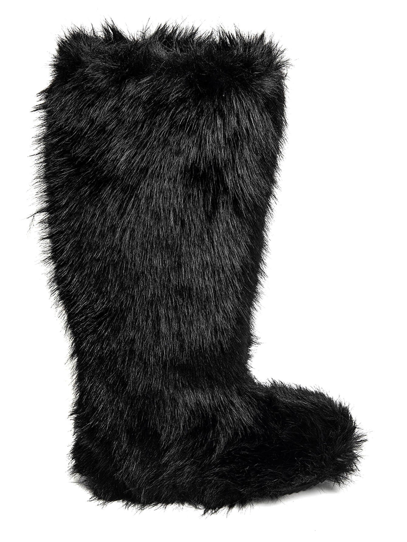 Vinter Arktiske Svarte Støvler