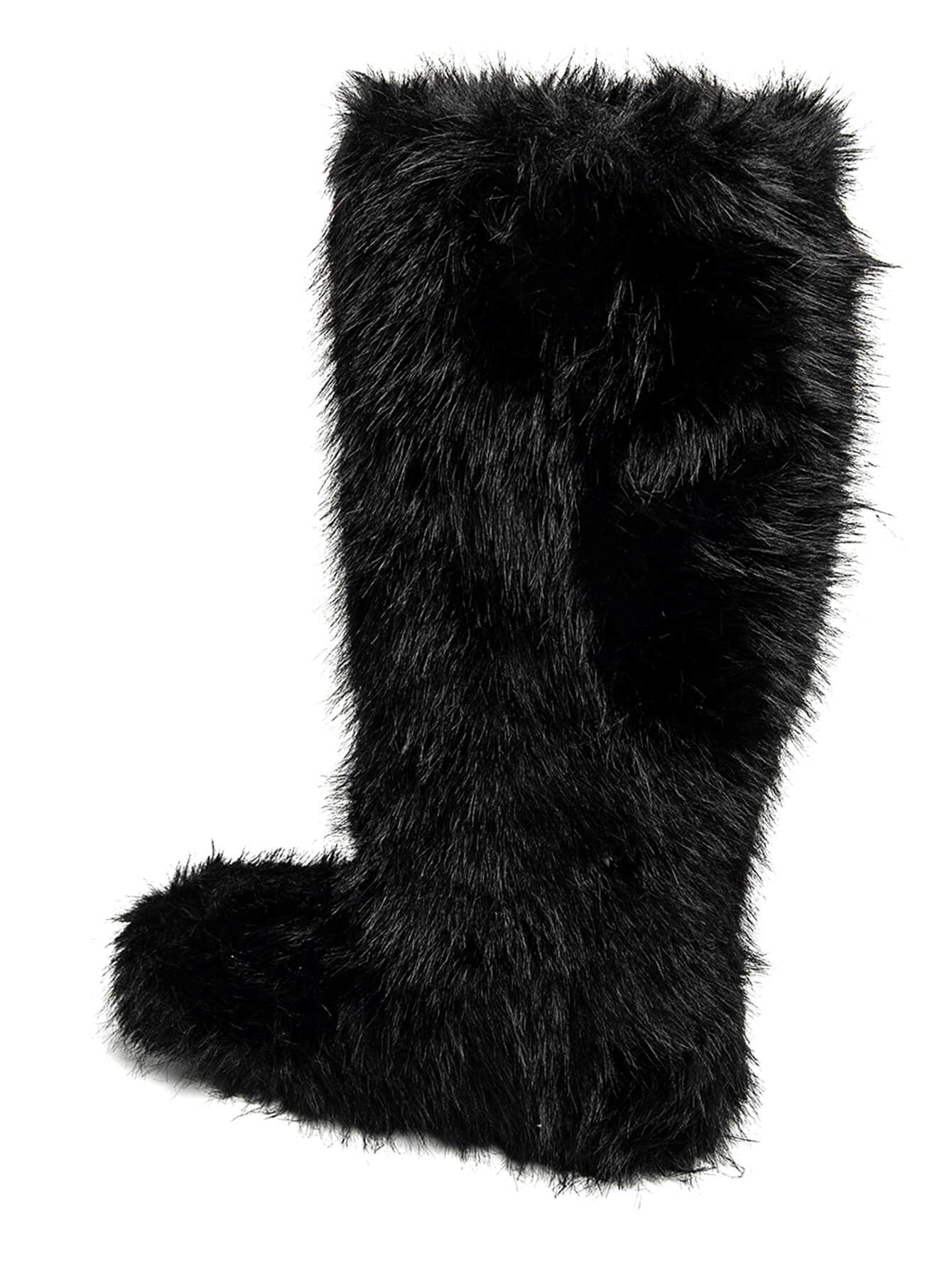 Vinter Arktiske Svarte Støvler