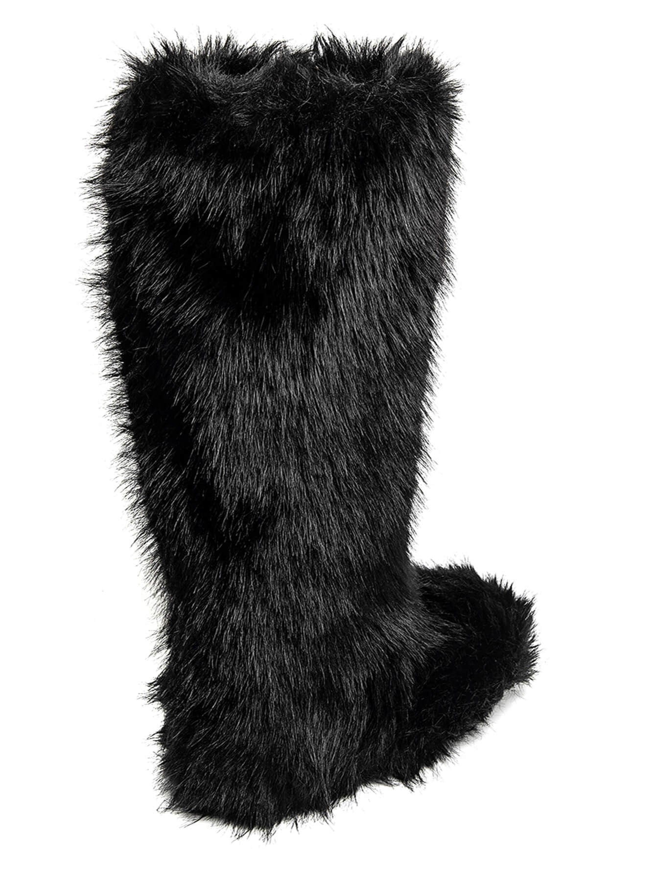 Vinter Arktiske Svarte Støvler