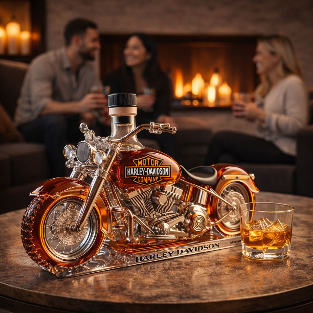 Whiskyflaske - Harley Davidson Edition