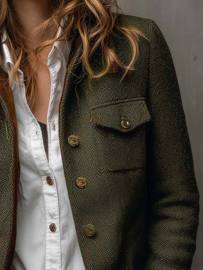 Rachel | Perintö Herringbone Takki