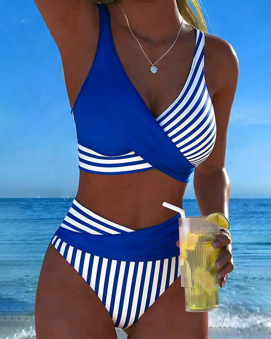 Stripete Trykt Bikini
