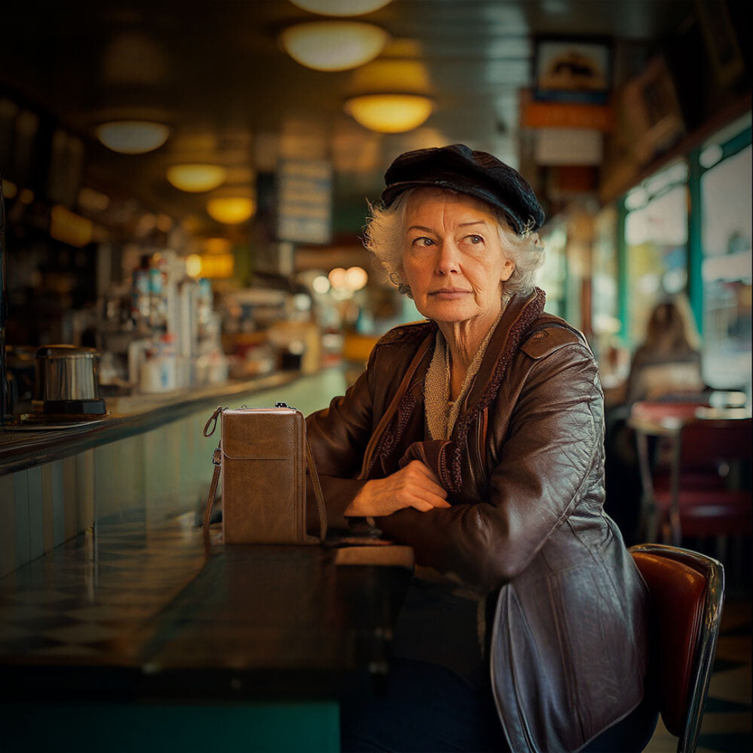 Lydia | Elegant og Slank Veske