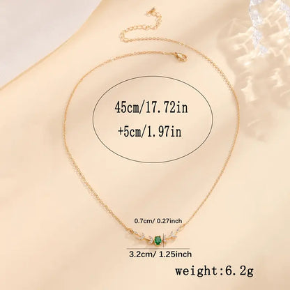 Chict minimalistisk Amira-halskjede