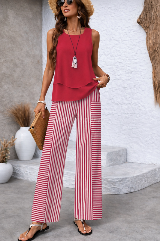 Rosavienne | Sett Riviera med Striper