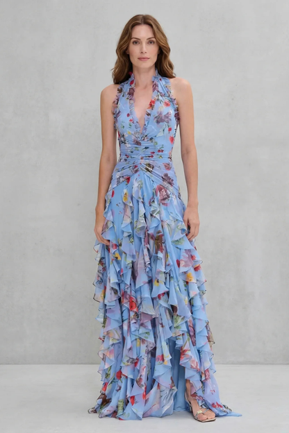 Belladina | Halter Maxi Kjole