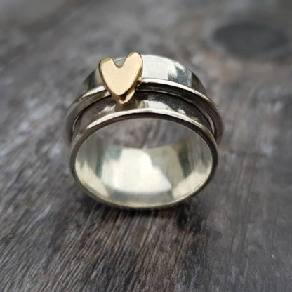 Mely Hjerte Designring